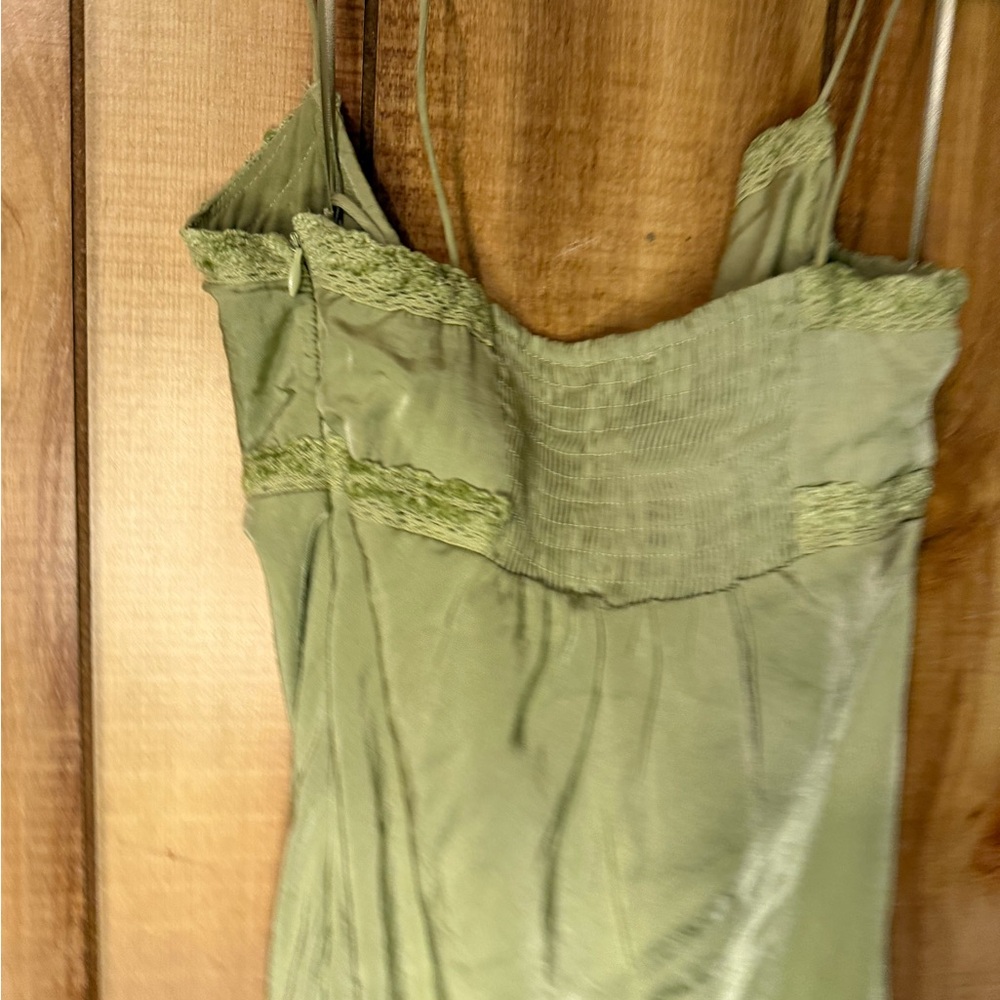 Princess Polly Emily Maxi Dress Green $74 Retail Sold Out - Picture 13 of 14